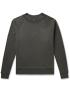 Margaret Howell - MHL Organic Cotton-Jersey Mock-Neck Sweatshirt - Gray