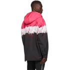 Valentino Black and Pink Tie-Dye Jacket