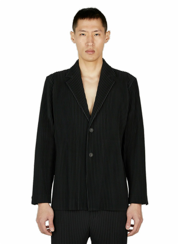 Photo: Homme Plissé Issey Miyake - Tailored Blazer in Black