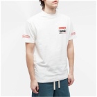 Palm Angels Men's F1 Team T-Shirt in Off White