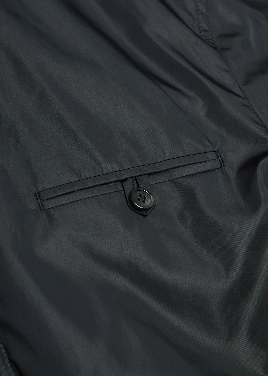 Slowear Shell Bomber Jacket Navy