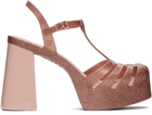 Melissa Pink Party Heels
