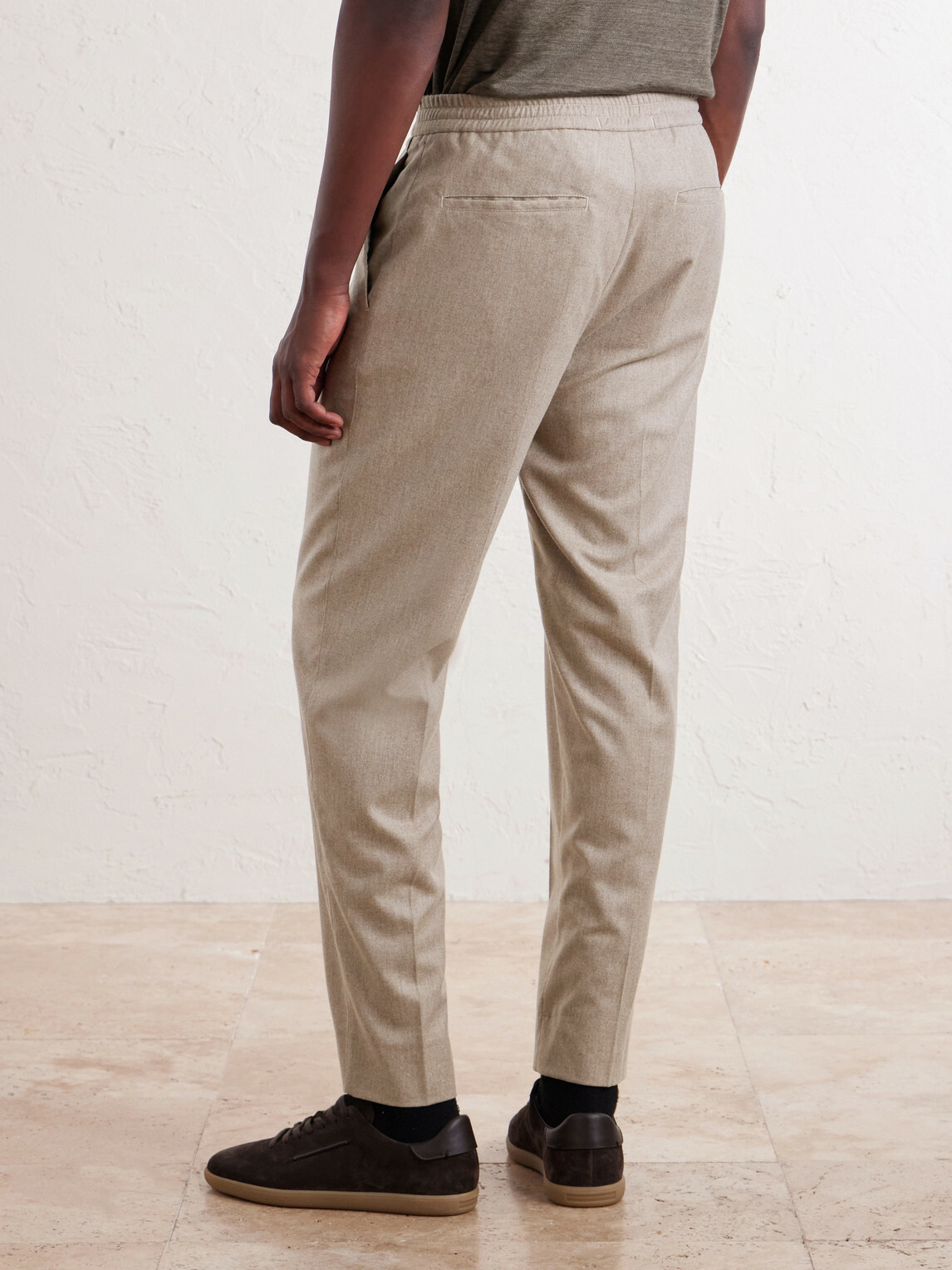 Zegna - Straight-Leg Wool, Cashmere and Silk-Blend Trousers - Brown
