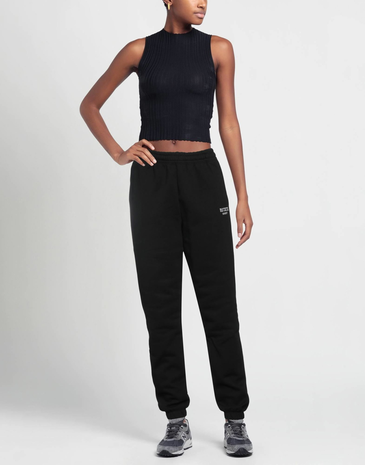 Rotate Birger Christensen Womens Pants in Black