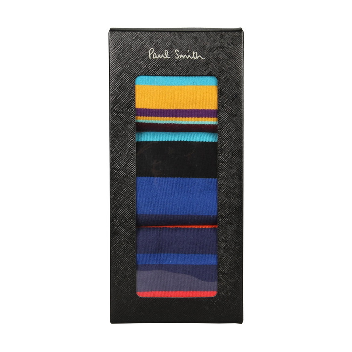 Photo: 3 Pack Socks - Multi Stripe