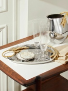 L'Objet - Fern Medium Stainless Steel and Gold-Plated Tray