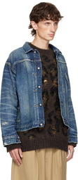 Junya Watanabe Blue New Manual Edition Denim Jacket