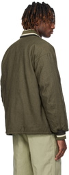 visvim Khaki Hobbs Wool Down Bomber Jacket