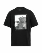 Neil Barrett Mens T-shirt in Black