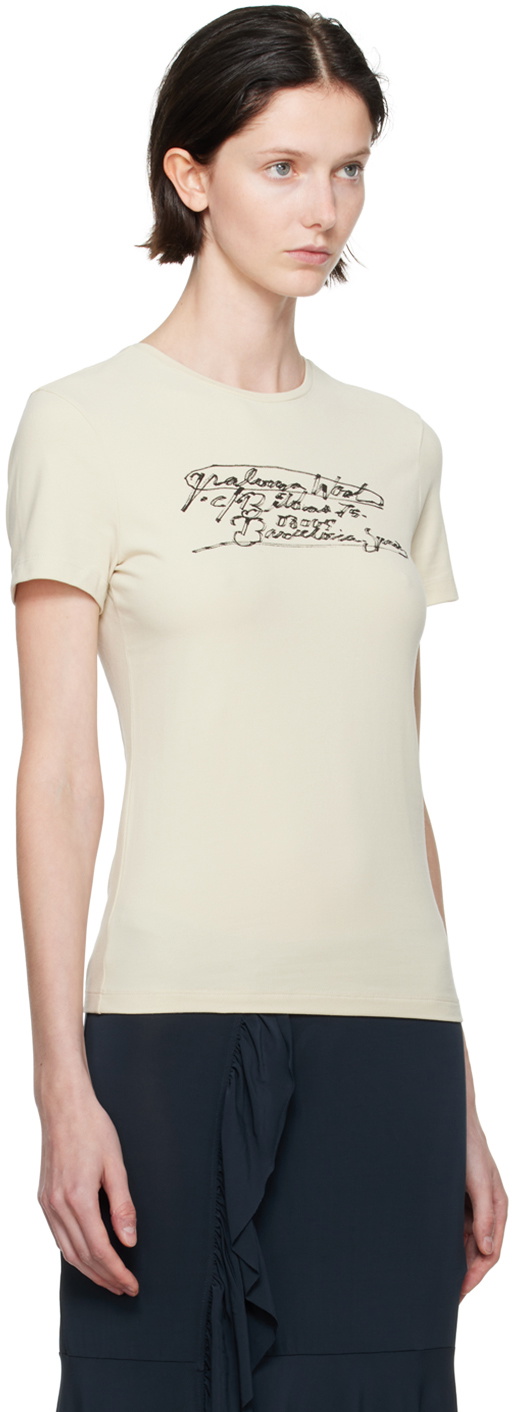 Paloma Wool Beige Aquila T-Shirt Paloma Wool