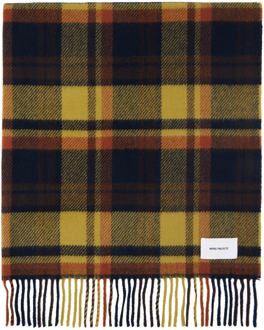 NORSE PROJECTS Multicolor Checked Scarf Norse Projects