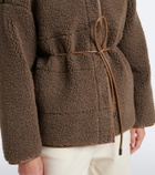 Bogner Kimberly belted teddy jacket