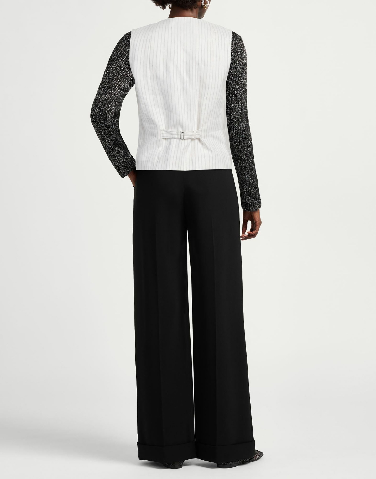 Rag & Bone Womens Tailored Vest in White