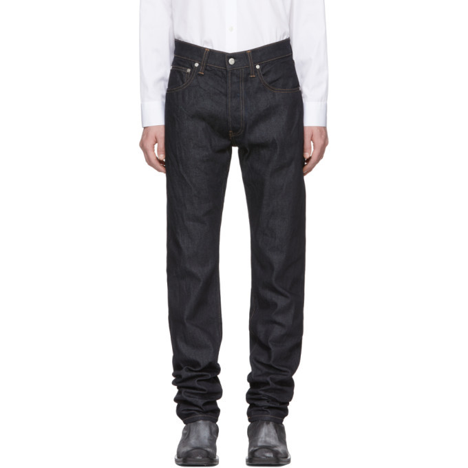 Photo: Helmut Lang Indigo Masc Hi Straight Jeans