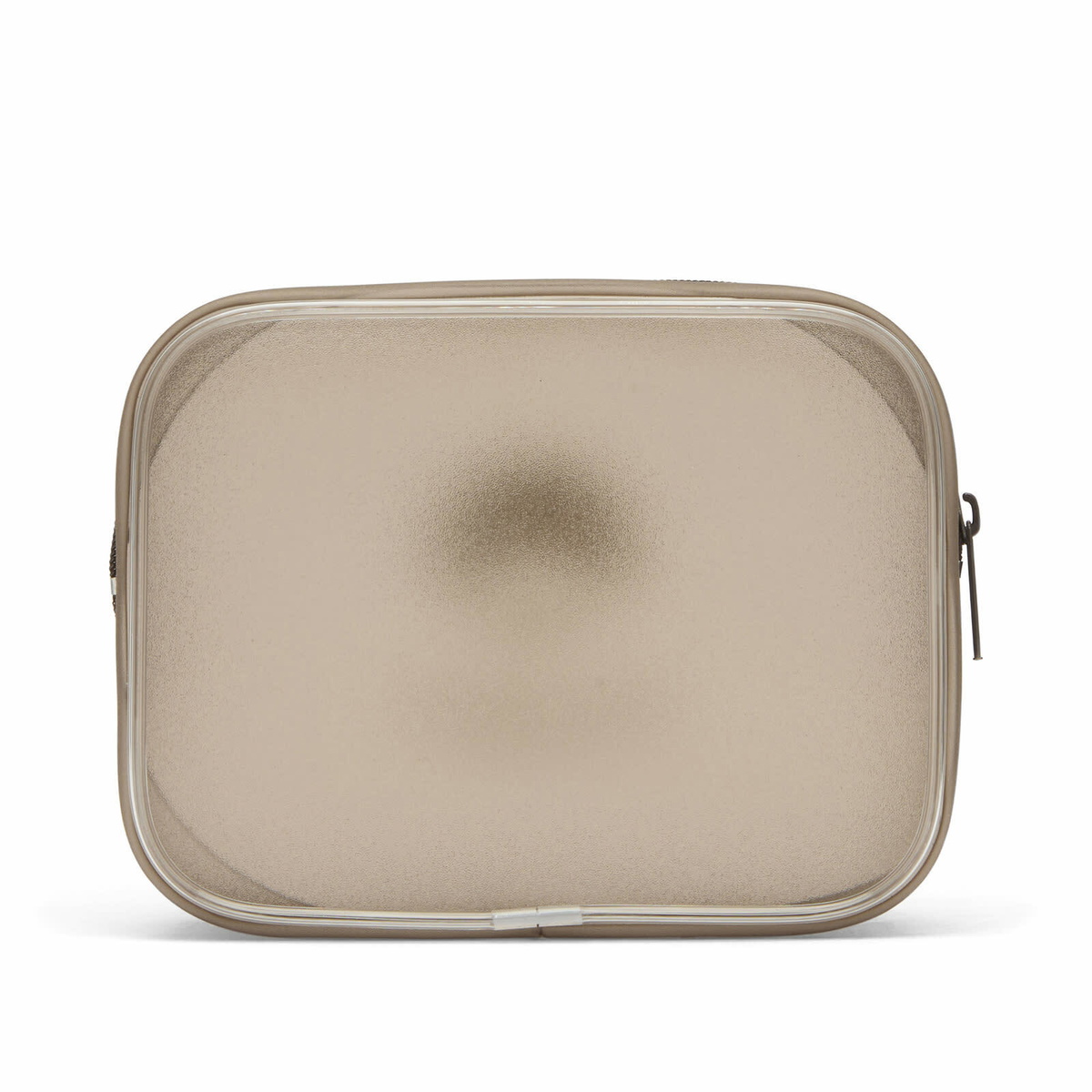 BEAMS JAPAN Logo Pouch - Medium in Brown 
