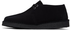 Clarks Originals Black Suede Desert Trek Derbys