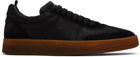 Officine Creative Black Rekombined 001 Sneakers