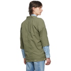 Visvim Green Sanjuro Kimono Jacket