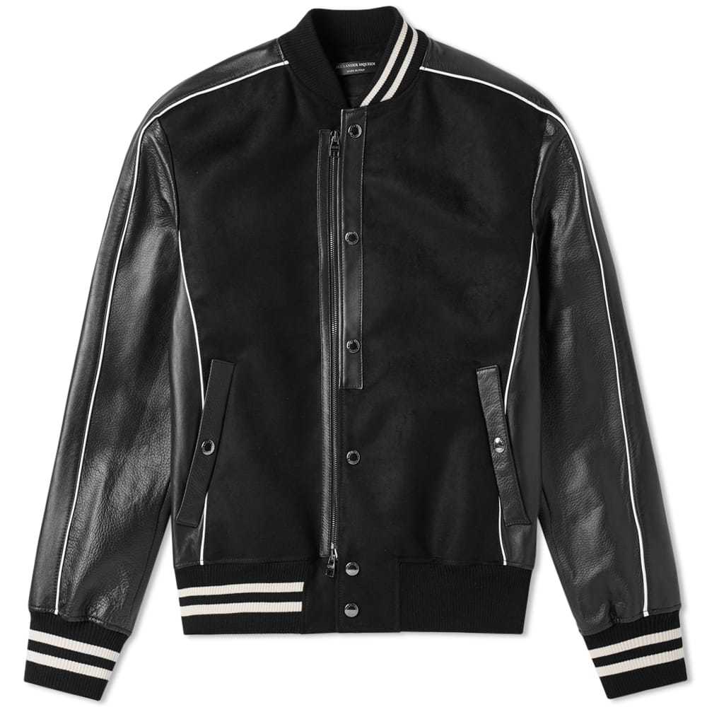 Alexander mcqueen varsity outlet jacket