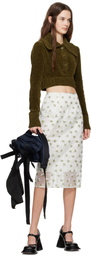 Cecilie Bahnsen Khaki Calla Sweater