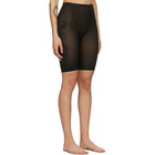 SKIMS Black Sheer Sculpt Shorts