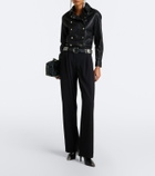 Isabel Marant Valdy leather shirt