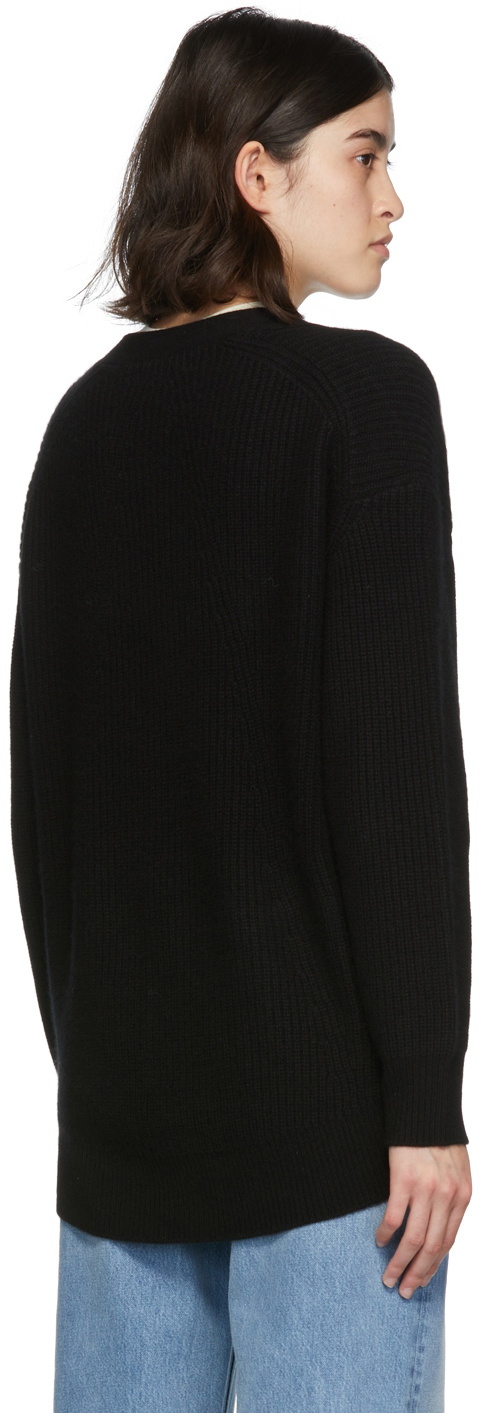 rag & bone Black Cashmere Long Cardigan