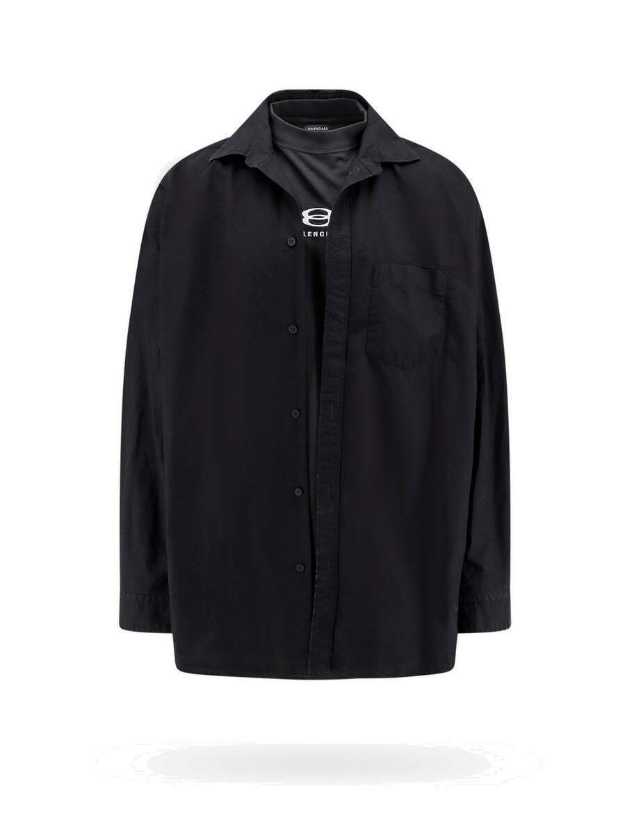 Balenciaga Men's Tops Black