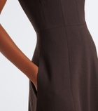 Emilia Wickstead Malinda wool crêpe maxi dress