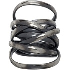 Chin Teo Silver Cage X Ring