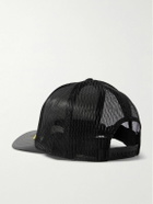 KAPITAL - Pearl Clutcher Printed Canvas and Mesh Trucker Cap