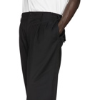 Y-3 Black Cuffed Trousers