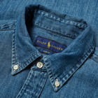 Polo Ralph Lauren Men's Slim Fit Button Down Shirt in Denim