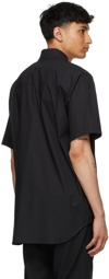 Cornerstone Black Pocket Detail Short Sleeve Shirt