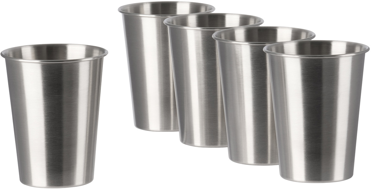 Service Projects Stainless Steel Tumbler Set, 5 pcs