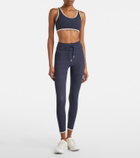 The Upside Spellbound Jade polka-dot sports bra