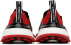 Dolce & Gabbana Red & Black Fast Sneakers