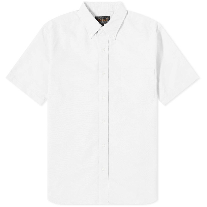 Photo: Beams Plus Men's BD Short Sleeve Oxford COOLMAX®® Shirt in White
