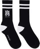 AMIRI Black 'MA' Core Logo Socks