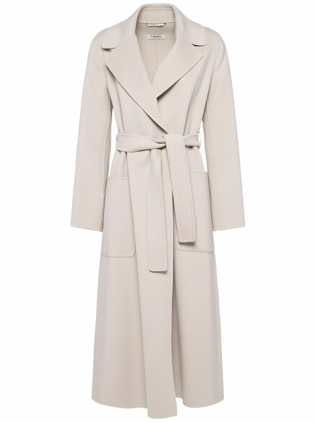 Photo: 'S MAX MARA Paolore Belted Wool Long Coat