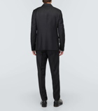 Zegna Wool and mohair canvas suit