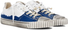 Maison Margiela Blue & White New Evolution Sneakers