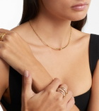 Spinelli Kilcollin Gravity Arc 18kt gold necklace with diamonds