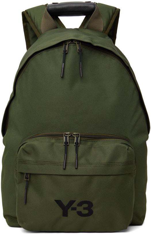 Photo: Y-3 Khaki Classic Backpack