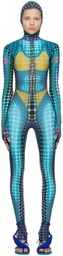 Jean Paul Gaultier Blue Dots Jumpsuit
