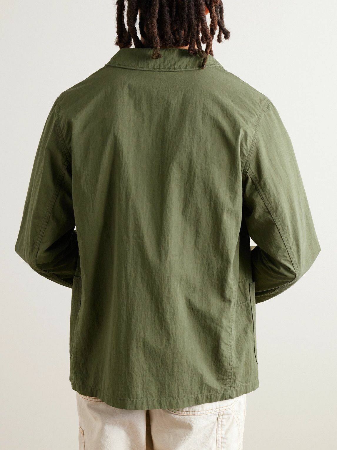KAPITAL - Cotton-Blend Ripstop Jacket - Green KAPITAL KAPITAL - Cotton-Blend Ripstop Jacket - Green KAPITAL