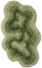 Mush Studios Green Medium Bur Shag Rug