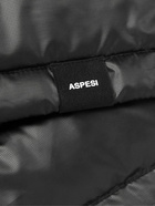 Aspesi - Quilted Shell Down Bomber Jacket - Black