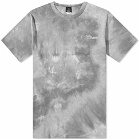 CLOTT-Shirt By CLOT Script Tie Dye Logo T-Shirt in Grey