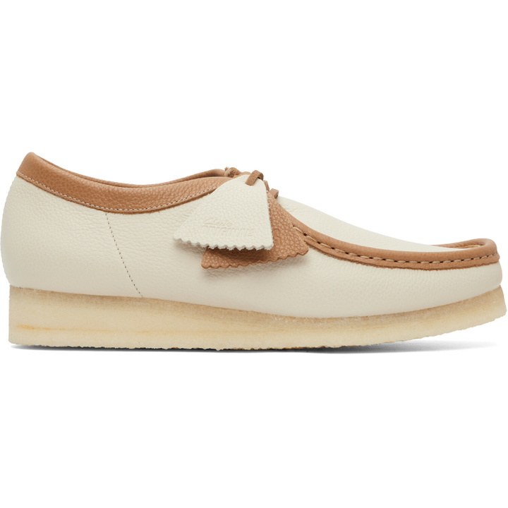 Photo: Clarks Originals White Wallabee Derbys